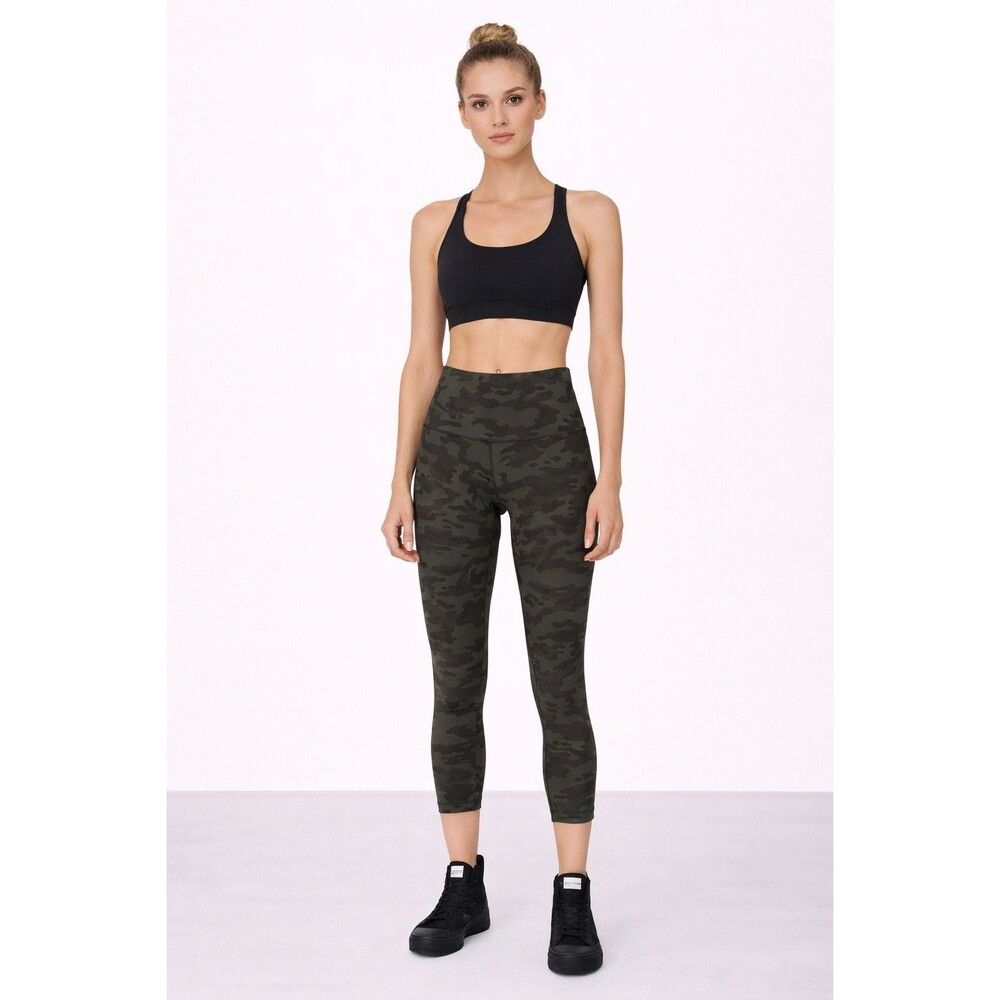 LULULEMON Align Pant II 25" Camo Gator Green Multi Active Women's Size 8